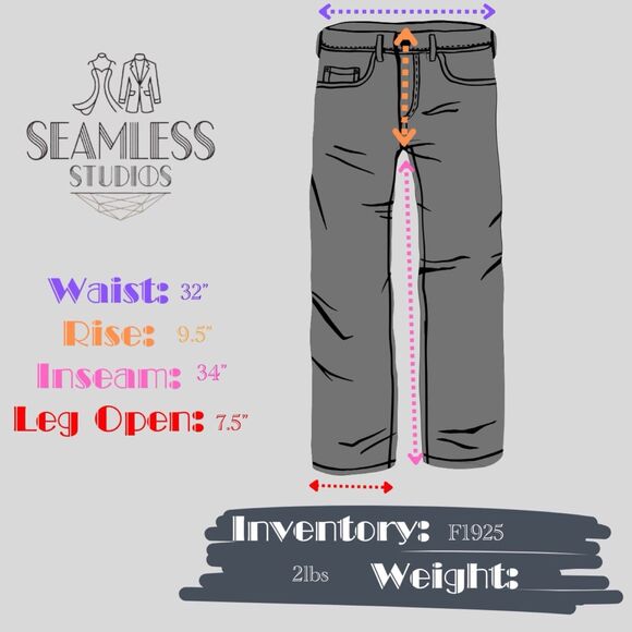 Citizens Of Humanity Women's W32xL34 Black Elson Medium Rise Straight Leg Jeans - Picture 7 of 7